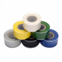 2.5CM * 300CM *0.5MM electrical high pressure silicone rubber self adhesive tape with large tension